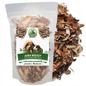 Kora brzozy suszona 500g przysmak gryzak - dla królików i gryzoni