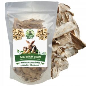 Suszony Pasternak Chips 1kg Duże Kawałki Naturalny Dla Królików i Gryzoni