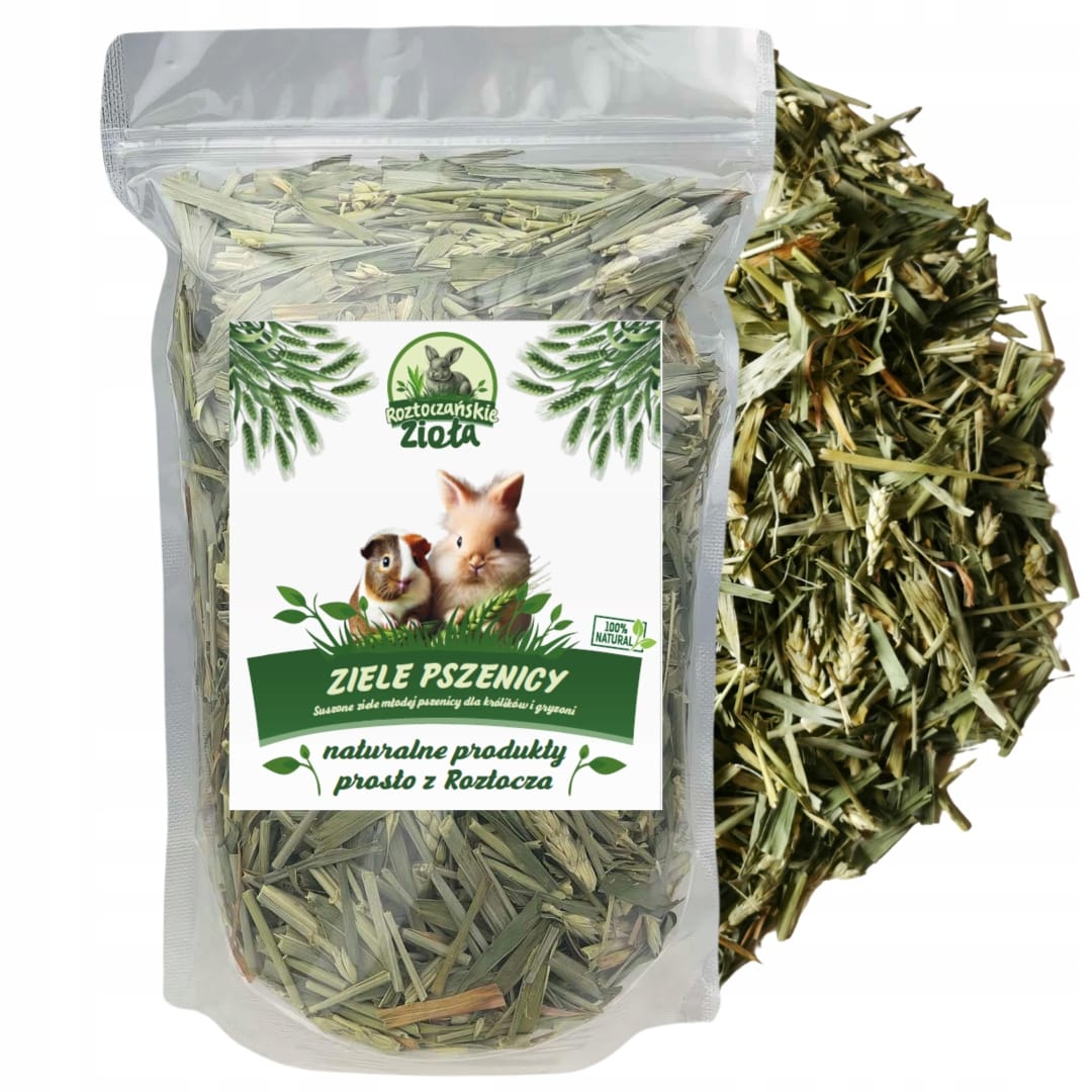 Ziele Pszenicy 1kg - dla gryzoni i królików Roztoczańskie Zioła