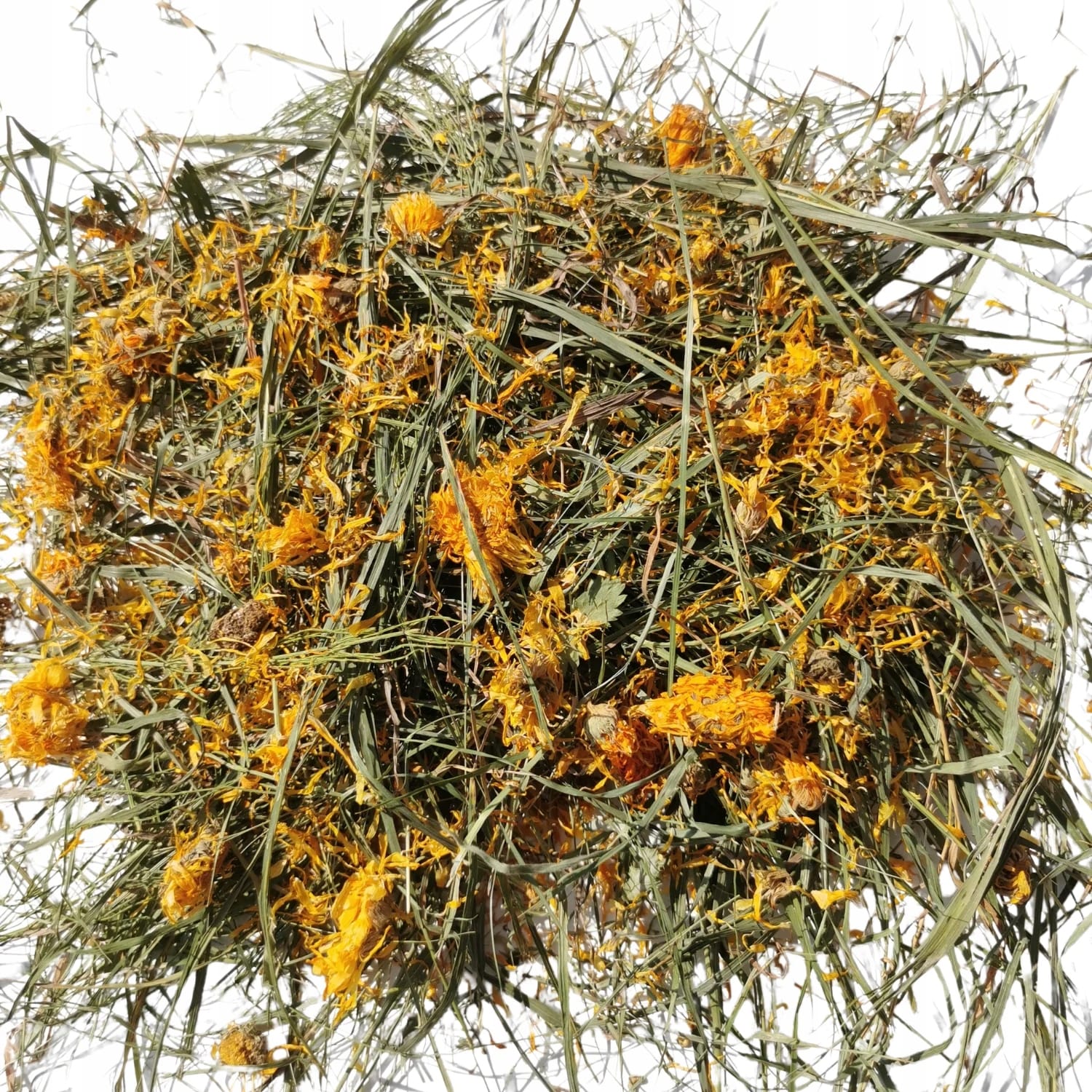 Roztoczańskie Sianko Nagietkowe 1kg - Naturalne Siano z Suszarni MEGA PAKA