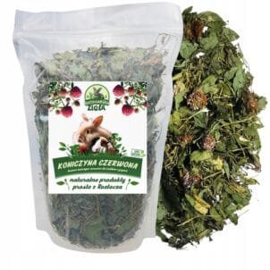 Koniczyna czerwona Suszona 500g - dla gryzoni i królików Roztoczańskie Zioł