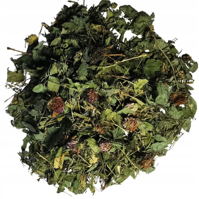 Suszona koniczyna czerwona 1kg - dla gryzoni i królików Roztoczańskie Zioła - obrazek 2