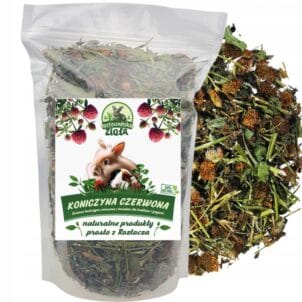 Suszona koniczyna czerwona z kwiatem 1kg - dla gryzoni i królików Roztoczań