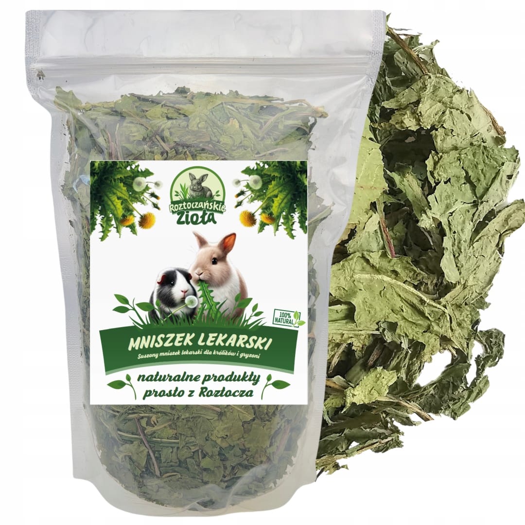 Suszone liście mniszka lekarskiego 150g Roztoczańskie Zioła