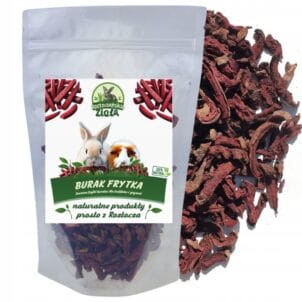 Burak Suszony frytka 150g buraczek dla królików i gryzoni Roztoczańskie